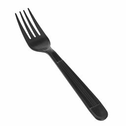 AmazonBasics Plastic vorken met zwaar gewicht, zwart, 500 stuks