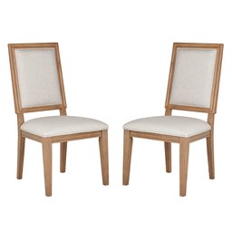Amazon Brand – Stone & Beam Jon Casual Farmhouse Wood Dining Chair, 40