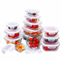 Umi. Essentials 13 pezzi Set di vetro contenitore per alimenti con coperchio