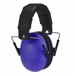 AmazonBasics Kids Ear-Protection Safety Noise Earmuffs, Blue