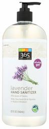 365 Everyday Value, Hand Sanitizing Gel, Lavender, 32 fl oz