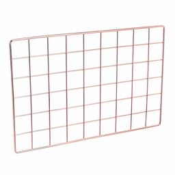 AmazonBasics Wall Wire Grid Panel, Rose Gold