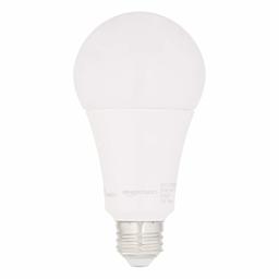 AmazonBasics 100 W equivalente, blanco suave, regulable, 15.000 horas de vida, cumple con CEC, bombillas LED A21 | 6 unidades