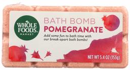 Whole Foods Market, Fizzing Bath Bomb, Pomegranate, 5.4 oz