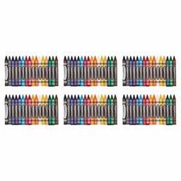 AmazonBasics Jumbo crayones – 16 colores surtidos, JUMBO, 6pack/box