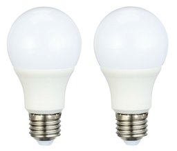 AmazonBasics LED bulb E27 60W, pack of 2