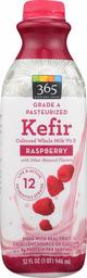 365 Everyday Value, Kefir Cultured Whole Milk Vitamin D, Raspberry, 32 fl oz