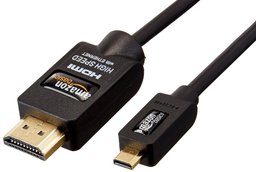 AmazonBasics High-Speed HDMI to Micro HDMI Cable - 9.8 Feet 3 Meters Supports Ethernet