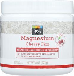 365 Everyday Value, Magnesium Cherry Fizz, 8 oz