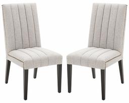 Amazon Brand – Stone & Beam Channel-Back Dining Chairs, 40