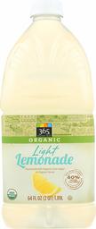 365 Everyday Value, Organic Light Lemonade, 64 fl oz