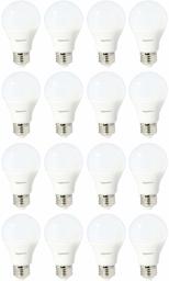 AmazonBasics Bombillas LED no regulables (A19 y A21) (renovadas), 40 W, Paquete de 2, Blanco Suave