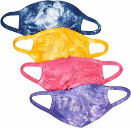 Quality Durables Kid's 4-Pack Face Covering Childrens Costume