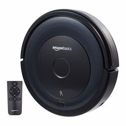 AmazonBasics – Robot Vacuum Cleaner, Slim Design, 18W (800 Pa), 4 Cleaning Modes, Anti Collision & Fall Protection Sensor, Auto Charge (Capacity: 0.35 litres).