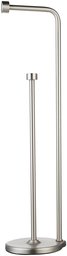 AmazonBasics – toalettpappershållare med förvaring, nickel