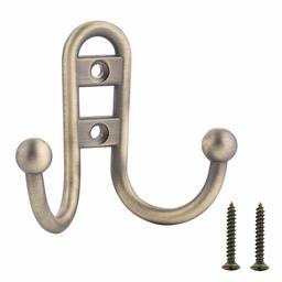 AmazonBasics Double Prong Robe Hook AB4500-AS-5