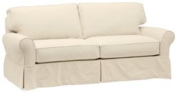 Stone & Beam Carrigan Modern Sleeper Sofa Couch with Slipcover, 88.5