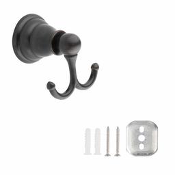 AmazonBasics Classic Robe Hook, Oil Rubbed Bronze