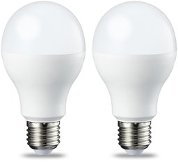 AmazonBasics E27 LED Lampe, 14W (ersetzt 100W), kaltweiß, 2er-Pack