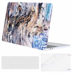 Eono Plastic Hard Case Keyboard Cover + Screen Protector Compatible with MacBook Pro 13