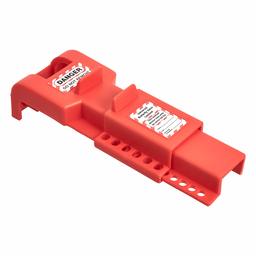 AmazonCommercial Butterfly Valve Lockout, Plastic, Red