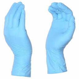 AmazonBasics Powder Free Disposable Nitrile Gloves, 5 mil, Blue, Size S, 100 per Pack, 10-Pack