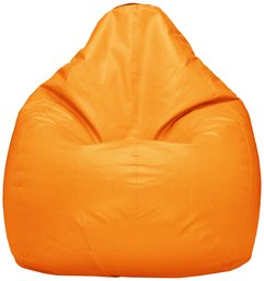 Amazon Brand - Solimo XXXL Bean Bag Cover (Orange)