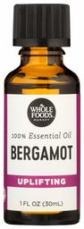 Whole Foods Market, 100% Essential Oil Bergamot, 1 oz